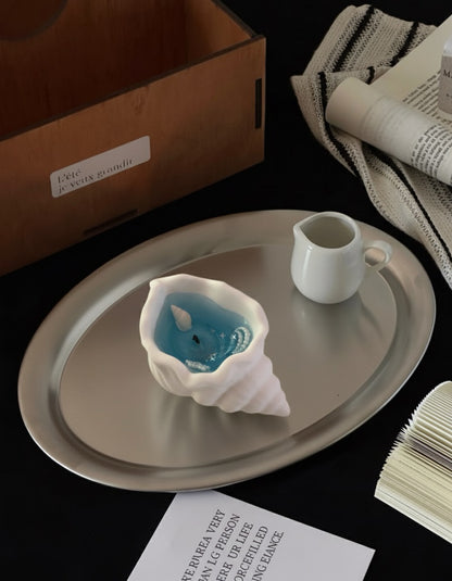 Seashell Candle